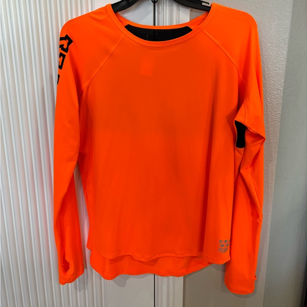 Orange Long Sleeve Shirt